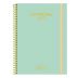 Caderno Espiral Colegial (Médio) 1 Matéria 80 Folhas Capa Dura Fluor Mix Soft 3162779 Foroni - Envio de Capas Conforme Disponibilidade do Estoque