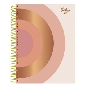 Caderno Espiral Colegial (Médio) 1 Matéria 80 Folhas Capa Dura Lucky Me 3168181 Foroni - Envio de Capas Conforme Disponibilidade do Estoque