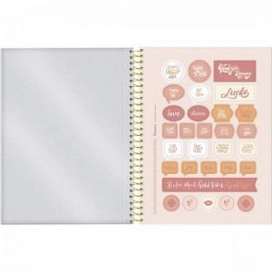 Caderno Espiral Colegial (Médio) 1 Matéria 80 Folhas Capa Dura Lucky Me 3168181 Foroni - Envio de Capas Conforme Disponibilidade do Estoque