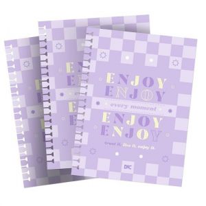 Caderno Espiral Colegial (Médio) 10 Divisórias 80 Folhas Smart Enjoy 4167 Dac