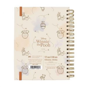 Caderno Espiral Colegial (Médio) 10 Divisórias 80 Folhas Smart Pooh 4426 Dac