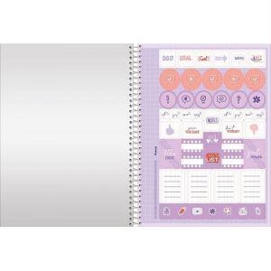 Caderno Espiral Colegial (Médio) 10 Matérias 160 Folhas Capa Dura UpTown 316801 Foroni - Envio de Capas Conforme Disponibilidade do Estoque