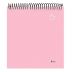 Caderno Espiral Flip 10 Matérias 160 Folhas Capa Dura Colors Rosa 2188 Tamoio