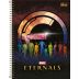 Caderno Espiral Universitário (Grande) 1 Matéria 80 Folhas Capa Dura Eternals Tilibra - Envio de Capas Conforme Disponibilidade do Estoque