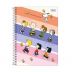 Caderno Espiral Universitário (Grande) 1 Matéria 80 Folhas Capa Dura Snoopy Tilibra - Envio de Capas Conforme Disponibilidade do Estoque