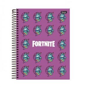 Caderno Espiral Universitário (Grande) 1 Matéria 96 Folhas Capa Dura Fortnite 3364207 Foroni -  Envio de Capas Conforme Disponibilidade do Estoque