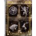 Caderno Espiral Universitário (Grande) 1 Matéria Capa Dura Game Of Thrones Tilibra - Envio de Capas Conforme Disponibilidade do Estoque