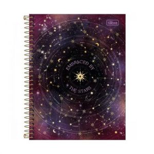 Caderno Espiral Universitário (Grande) 1 Matéria 80 Folhas Capa Dura Magic Tilibra - Envio de Capas Conforme Disponibilidade do Estoque