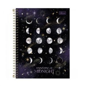 Caderno Espiral Universitário (Grande) 1 Matéria 80 Folhas Capa Dura Magic Tilibra - Envio de Capas Conforme Disponibilidade do Estoque