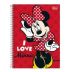 Caderno Espiral Universitário (Grande) 1 Matéria Capa Dura Minnie Light Tilibra - Envio de Capas Conforme Disponibilidade do Estoque