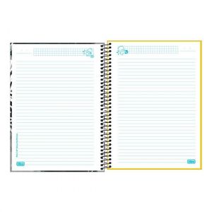 Caderno Espiral Universitário (Grande) 1 Matéria Capa Dura Simpsons Tilibra - Envio de Capas Conforme Disponibilidade do Estoque