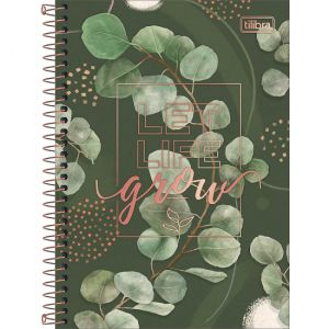 Caderno Espiral Universitário (Grande) 10 Matérias 160 Folhas Capa Dura Naturalis Tilibra -  Envio de Capas Conforme Disponibilidade do Estoque