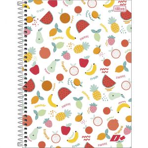 Caderno Espiral Universitário (Grande) 10 Matérias Capa Dura Feminino Mais   Tilibra - Envio de Capas Conforme Disponibilidade do Estoque