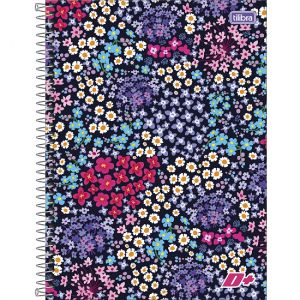 Caderno Espiral Universitário (Grande) 10 Matérias Capa Dura Feminino Mais   Tilibra - Envio de Capas Conforme Disponibilidade do Estoque