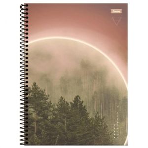 Caderno Espiral Universitário (Grande) 1 Matéria 80 Folhas Capa Dura 4 Elementos 308025 Foroni - Envio de Capas Conforme Disponibilidade do Estoque