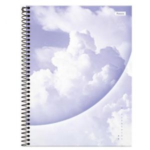 Caderno Espiral Universitário (Grande) 1 Matéria 80 Folhas Capa Dura 4 Elementos 308025 Foroni - Envio de Capas Conforme Disponibilidade do Estoque