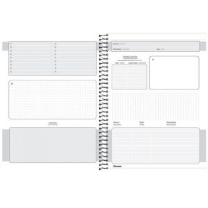 Caderno Espiral Universitário (Grande) 1 Matéria 80 Folhas Capa Dura 4 Elementos 308025 Foroni - Envio de Capas Conforme Disponibilidade do Estoque