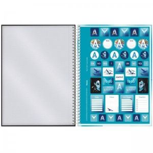 Caderno Espiral Universitário (Grande) 1 Matéria 80 Folhas Capa Dura Avatar 3370487 Foroni - Envio de Capas Conforme Disponibilidade do Estoque