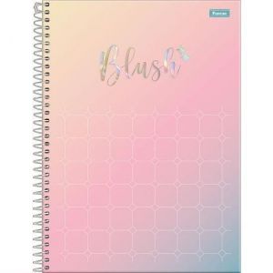 Caderno Espiral Universitário (Grande) 1 Matéria 80 Folhas Capa Dura Blush 3164704 Foroni - Envio de Capas Conforme Disponibilidade do Estoque