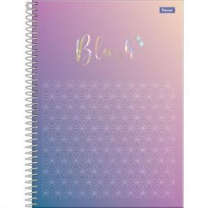 Caderno Espiral Universitário (Grande) 1 Matéria 80 Folhas Capa Dura Blush 3164704 Foroni - Envio de Capas Conforme Disponibilidade do Estoque