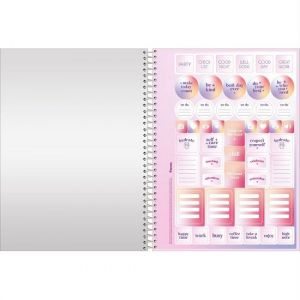 Caderno Espiral Universitário (Grande) 1 Matéria 80 Folhas Capa Dura Blush 3164704 Foroni - Envio de Capas Conforme Disponibilidade do Estoque