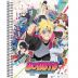 Caderno Espiral Universitário (Grande) 1 Matéria 80 Folhas Capa Dura Boruto São Domingos - Envio de Capas Conforme Disponibilidade do Estoque