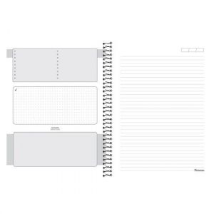 Caderno Espiral Universitário (Grande) 1 Matéria 80 Folhas Capa Dura Cliff Feminino 306680 Foroni - Envio de Capas Conforme Disponibilidade do Estoque