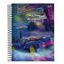 Caderno Espiral Universitário (Grande) 1 Matéria 80 Folhas Capa Dura Fast Race Jandaia - Envio de Capas Conforme Disponibilidade do Estoque