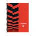 Caderno Espiral Universitário (Grande) 1 Matéria 80 Folhas Capa Dura Flamengo 3392952 Foroni - Envio de Capas Conforme Disponibilidade do Estoque