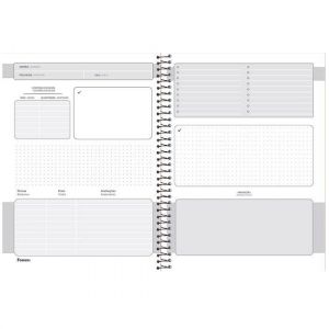 Caderno Espiral Universitário (Grande) 1 Matéria 80 Folhas Capa Dura Gapp 308045 Foroni - Envio de Capas Conforme Disponibilidade do Estoque