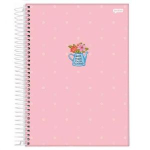 Caderno Espiral Universitário (Grande) 1 Matéria 80 Folhas Capa Dura Inconic Jandaia - Envio de Capas Conforme Disponibilidade do Estoque