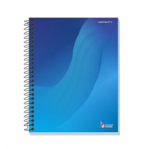 Caderno Espiral Universitário (Grande) 1 Matéria 80 Folhas Capa Dura Infinity 2461 Tamoio - Envio de Capas Conforme Disponibilidade do Estoque