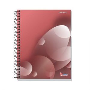 Caderno Espiral Universitário (Grande) 1 Matéria 80 Folhas Capa Dura Infinity 2461 Tamoio - Envio de Capas Conforme Disponibilidade do Estoque