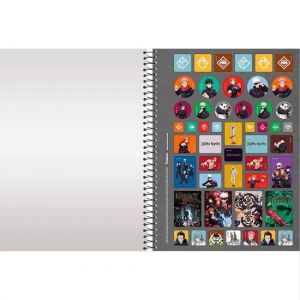 Caderno Espiral Universitário (Grande) 1 Matéria 80 Folhas Capa Dura Jujutsu Kaisen 3370789 Foroni - Envio de Capas Conforme Disponibilidade do Estoque