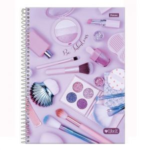 Caderno Espiral Universitário (Grande) 1 Matéria 80 Folhas Capa Dura Like It 309355 Foroni - Envio de Capas Conforme Disponibilidade do Estoque