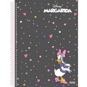 Caderno Espiral Universitário (Grande) 1 Matéria 80 Folhas Capa Dura Margarida São Domingos - Envio de Capas Conforme Disponibilidade do Estoque