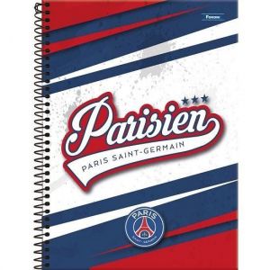 Caderno Espiral Universitário (Grande) 1 Matéria 80 Folhas Capa Dura Paris Saint G. 3370959 Foroni - Envio de Capas Conforme Disponibilidade do Estoque