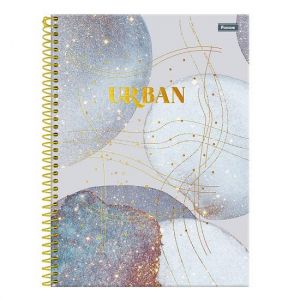 Caderno Espiral Universitário (Grande) 1 Matéria 80 Folhas Capa Dura Urban 316810 Foroni - Envio de Capas Conforme Disponibilidade do Estoque