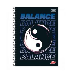 Caderno Espiral Universitário (Grande) 1 Matéria 96 Folhas Capa Dura Mais + Masculino Tilibra- Envio de Capas Conforme Disponibilidade do Estoque