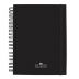 Caderno Espiral Universitário (Grande) 10 Divisórias 80 Folhas Smart All Black 3643 Dac