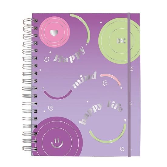 Caderno Espiral Universitário (Grande) 10 Divisórias 80 Folhas Smart Pop 4432 Dac