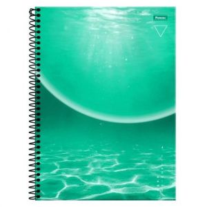 Caderno Espiral Universitário (Grande) 10 Matérias 160 Folhas Capa Dura 4 Elementos 3080268 Foroni - Envio de Capas Conforme Disponibilidade do Estoque