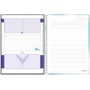 Caderno Espiral Universitário (Grande) 10 Matérias 160 Folhas Capa Dura Avatar 3370495 Foroni - Envio de Capas Conforme Disponibilidade do Estoque