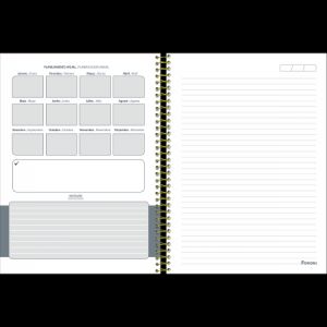 Caderno Espiral Universitário (Grande) 10 Matérias 160 Folhas Capa Dura Belliz All 316107 Foroni - Envio de Capas Conforme Disponibilidade do Estoque