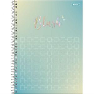 Caderno Espiral Universitário (Grande) 10 Matérias 160 Folhas Capa Dura Blush 3164712 Foroni - Envio de Capas Conforme Disponibilidade do Estoque