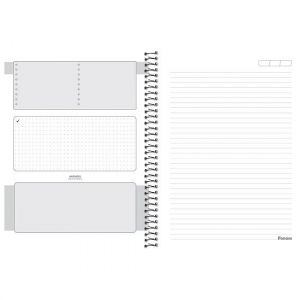 Caderno Espiral Universitário (Grande) 10 Matérias 160 Folhas Capa Dura Cliff Feminino 306681 Foroni - Envio de Capas Conforme Disponibilidade do Estoque