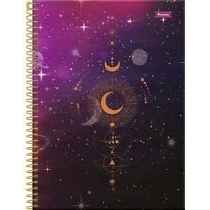 Caderno Espiral Universitário (Grande) 10 Matérias 160 Folhas Capa Dura Cosmos 3165441 Foroni - Envio de Capas Conforme Disponibilidade do Estoque