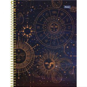 Caderno Espiral Universitário (Grande) 10 Matérias 160 Folhas Capa Dura Cosmos 3165441 Foroni - Envio de Capas Conforme Disponibilidade do Estoque