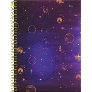 Caderno Espiral Universitário (Grande) 10 Matérias 160 Folhas Capa Dura Cosmos 3165441 Foroni - Envio de Capas Conforme Disponibilidade do Estoque