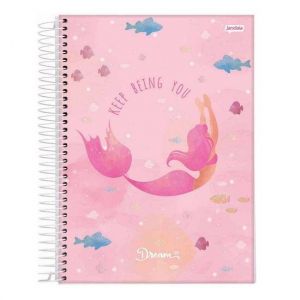 Caderno Espiral Universitário (Grande) 10 Matérias 160 Folhas Capa Dura Dream Jandaia -  Envio de Capas Conforme Disponibilidade do Estoque